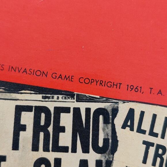 VTG World war II invasion game Avalon Hill 1965 D DAY - Picture 2 of 10